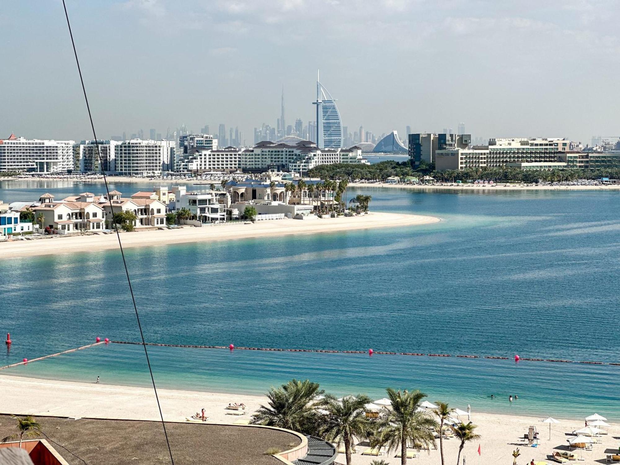 Modern Beachfront 1Br Apartment - Tiara Residence Dubai Luaran gambar